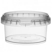 Pots Ronds Inviolables Avec Couvercles - 9.5X.5.1 (H)Cm - 210Ml - Pack De 494 Unités - GelatoPro.fr