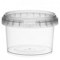 Pots Ronds Inviolables Avec Couvercles - 9.5X.6.5 (H)Cm - 280Ml - Pack De 475 Unités - GelatoPro.fr