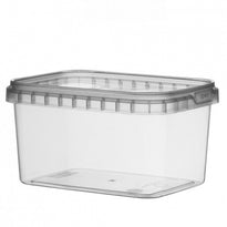 Pots Inviolables Rectangulaires - 12X8.8X6.9Cm - 425Ml - Pack De 368 Unités - GelatoPro.fr