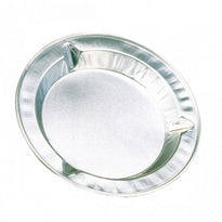 Cendrier Aluminium Argenté - Diam 8.8X0.9Cm - Pack De 100 Unités - GelatoPro.fr