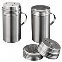 Saupoudreuse En Inox Avec Anse - 7X12.9Cm - Epices - GelatoPro.fr