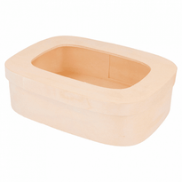 Coffret En Bois Rectangulaire Pour Macarons 18X12.8X5(H) Cm - Pack De 40 Unités - GelatoPro.fr