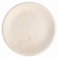 Assiette En Feuille De Palmier 18 Cm - Carton De 200 Unités - GelatoPro.fr