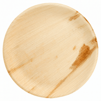 Assiette En Feuille De Palmier 23 Cm - Carton De 200 Unités - GelatoPro.fr