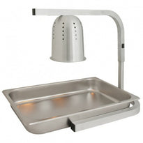 Pont Chauffant 1 Lampe À Infrarouge - Hauteur Ajustable - 49X35.5X61Cm - GelatoPro.fr