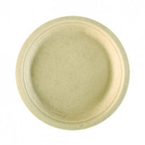 Assiette En Cellulose Naturelle Fibre De Canne À Sucre -Naturel - 26 Cm - Carton De 500 Unités - GelatoPro.fr