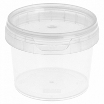 Pots Ronds Inviolables Avec Couvercles - 6.9 X 5.2 (H)Cm - 120Ml - Pack De 1000 Unités - GelatoPro.fr