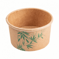 Pot À Glace En Carton Modèle Feel Green 70 Ml - Carton De 2000 Unités - GelatoPro.fr