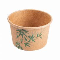Pot À Glace En Carton Modèle Feel Green 120 Ml - Carton De 2000 Unités - GelatoPro.fr