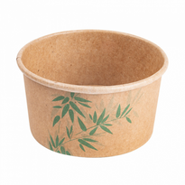 Pot À Glace En Carton Modèle Feel Green 150 Ml - Carton De 2000 Unités - GelatoPro.fr