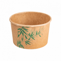 Pot À Glace En Carton Modèle Feel Green 240 Ml - Carton De 2000 Unités - GelatoPro.fr