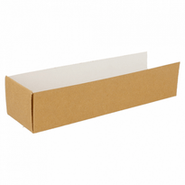 Pelles Pour Hot Dog Carton Recyclé - 18 X 4.5 X 4 Cm - Carton De 1200 Unités - GelatoPro.fr