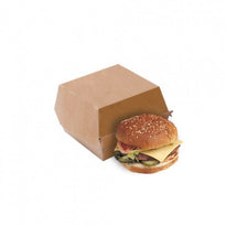 Coque Burger Standard En Carton Recyclé 12X12X5.5 Cm - Carton De 600 Unités - GelatoPro.fr