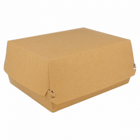 Lunch Box En Carton Recyclé 22.5X18X9Cm - Pack De 300 Unités - GelatoPro.fr