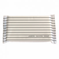 Savonnettes Individuelles Blanches 9G 7X3Cm Pour Hôtels, Chambre D'Hôtes - Carton De 1000 Unités - GelatoPro.fr