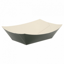 Barquette À Frites En Carton Série Noir 240G 8.5X5X4Cm - Pack De 200 Unités - GelatoPro.fr