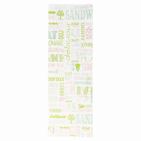 Sac Sandwich Parole 12 + 4 X 35 Cm - Pack De 500 Unités - GelatoPro.fr