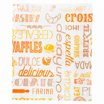Sac À Croissants Parole 12 + 5 X 14 Cm - Pack De 500 Unités - GelatoPro.fr