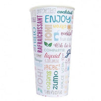Gobelet En Carton Pour Boisson Froide Parole 66 Cl - Carton De 1000 Unités - GelatoPro.fr