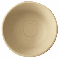 Saladier Rond En Cellulose Naturelle Fibre De Canne À Sucre  -Naturel - 500 Ml - Carton De 500 Unités - GelatoPro.fr