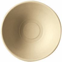 Saladier Rond En Cellulose Naturelle Fibre De Canne À Sucre  -Naturel - 950 Ml - Carton De 500 Unités - GelatoPro.fr