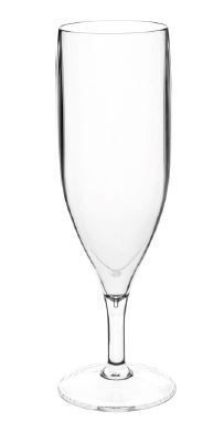 Flûte À Champagne Incassable En Tritan 17 Cl - Carton De 50 Unités - GelatoPro.fr