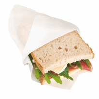 Sachet Blanc Ouvert Sur 2 Côtés 18X18.2 Cm  - Pack De 100 Unités - GelatoPro.fr