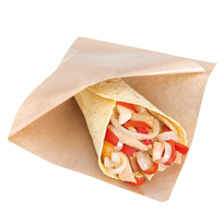Sachet Kraft Ouvert Sur 2 Côtés 12X12.2 Cm  - Pack De 100 Unités - GelatoPro.fr