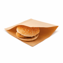 Sachet Kraft Ouvert Sur 2 Côtés 18X18.2 Cm  - Pack De 100 Unités - GelatoPro.fr