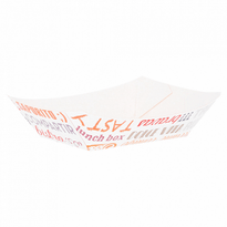 Barquette Carton Parole 120G - 7.3 X 4.7 X 3 Cm - Pack De 200 Unités - GelatoPro.fr