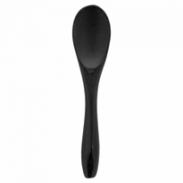 Cuillère Noir En Bambou 9 Cm - Pack De 50 Unités - GelatoPro.fr