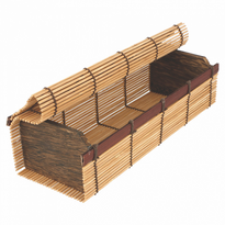 Boîte À Sushi Et Maki En Bambou 23X8X6 Cm - Carton De 24 Unités - GelatoPro.fr