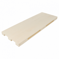 Mini Palette De Présentation En Bois 40X15X2 Cm - Carton De 20 Unités - GelatoPro.fr