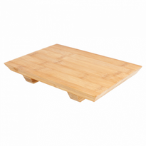 Planche De Présentation En Bambou Pour Sushi Et Maki 20.5X15X3 Cm - GelatoPro.fr