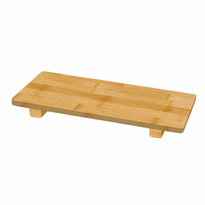 Planche De Présentation En Bambou Pour Sushi Et Maki 30X11X2.5 Cm - GelatoPro.fr
