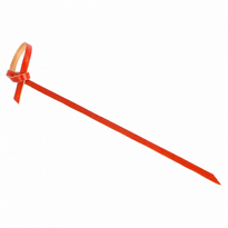 Pique En Bambou Ruban Rouge 9 Cm - Pack De 100 Unités - GelatoPro.fr