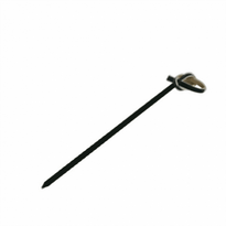 Pique En Bambou Ruban Noir 9 Cm - Pack De 100 Unités - GelatoPro.fr