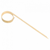 Pique En Bambou Spirale 9 Cm - Pack De 100 Unités - GelatoPro.fr