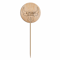 Pique Steak En Bois 9.5 Cm À Point - Pack De 100 Unités - GelatoPro.fr