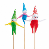 Décoration Pour Glaces Clowns Assortis - Pack De 72 Unités - GelatoPro.fr