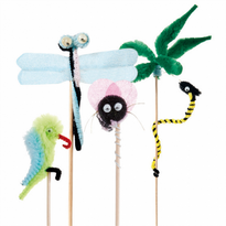 Décoration Pour Glaces Animaux Assortis - Pack De 100 Unités - GelatoPro.fr