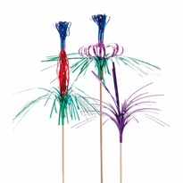 Décoration Pour Glaces Métallisés 18-22 Cm Assorties - Pack De 144 Unités - GelatoPro.fr