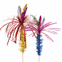 Décoration Pour Glaces Palmiers 15 Cm Assorties - Pack De 50 Unités - GelatoPro.fr