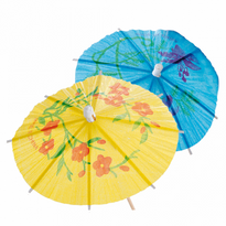 Décoration Pour Glaces Ombrelles Décorées 15 Cm Assorties - Pack De 100 Unités - GelatoPro.fr
