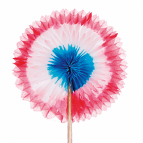Décoration Pour Glaces Eventail Chinois 10 Cm Assorties - Pack De 144 Unités - GelatoPro.fr