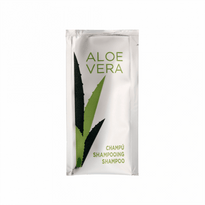 Shampooing En Sachet Individuel Plastifié Aloé Vera 10 Ml - Carton De 1000 Unités - GelatoPro.fr