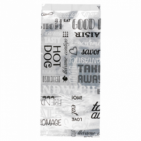 Sac Sandwich Parole Alu 12 + 4 X 26 Cm - Pack De 500 Unités - GelatoPro.fr
