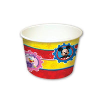 Pot À Glace En Carton Mickey 8 X 6 Cm - Carton De 96 Unités - GelatoPro.fr