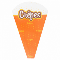 Cône À Crêpe En Carton - Pack De 250 Unités - GelatoPro.fr