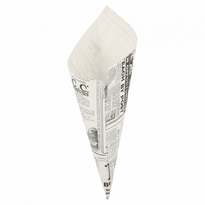 Cornet Papier 17 X 24 Cm Times 100 G - Pack De 250 Unités - GelatoPro.fr